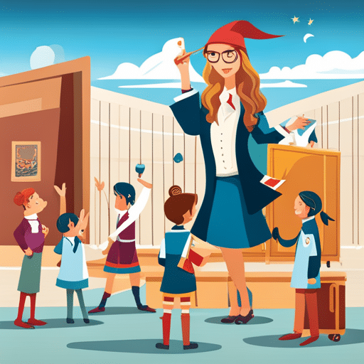 a magic school wizard