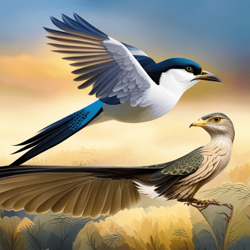 why do small birds chase hawks