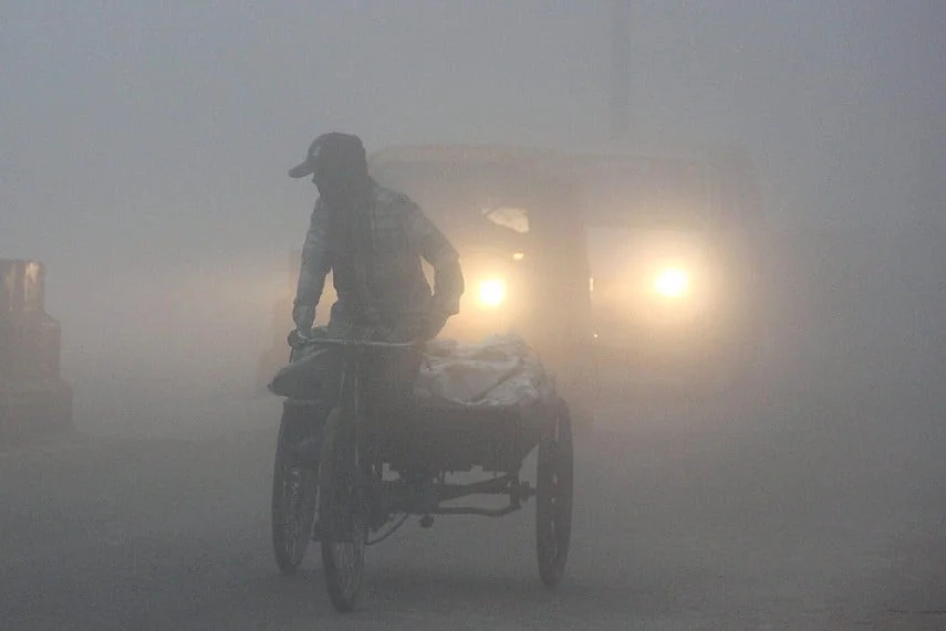 fog in bhadohi