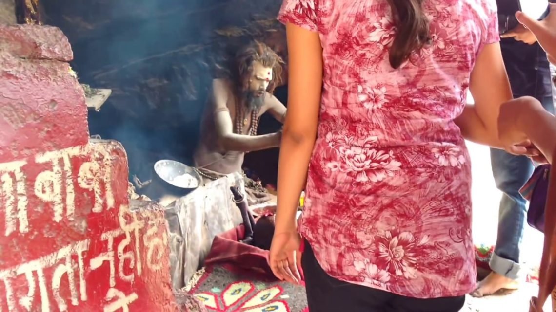 naga baba in managaon the last village of India