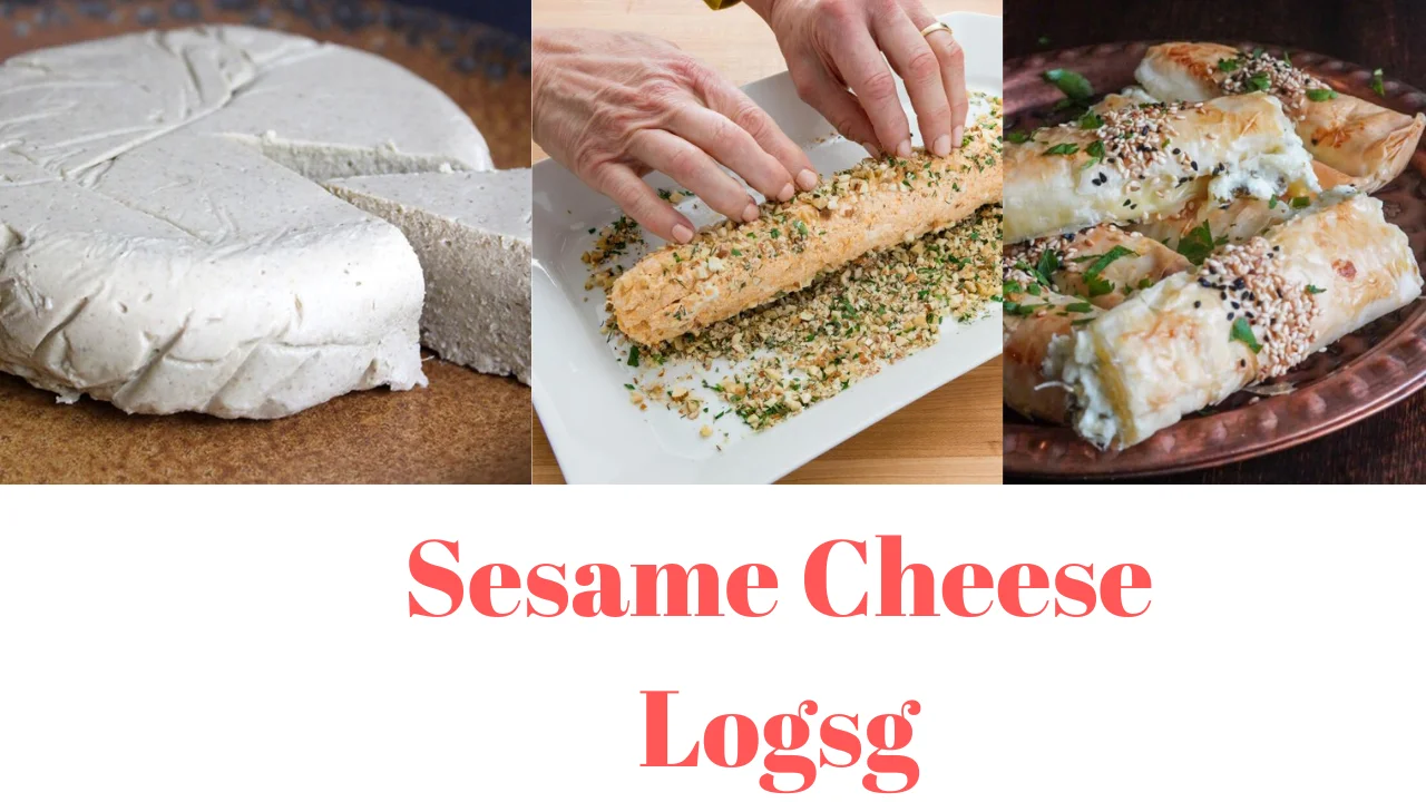 Sesame Cheese Logs